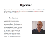 Tablet Screenshot of hyperfine.com